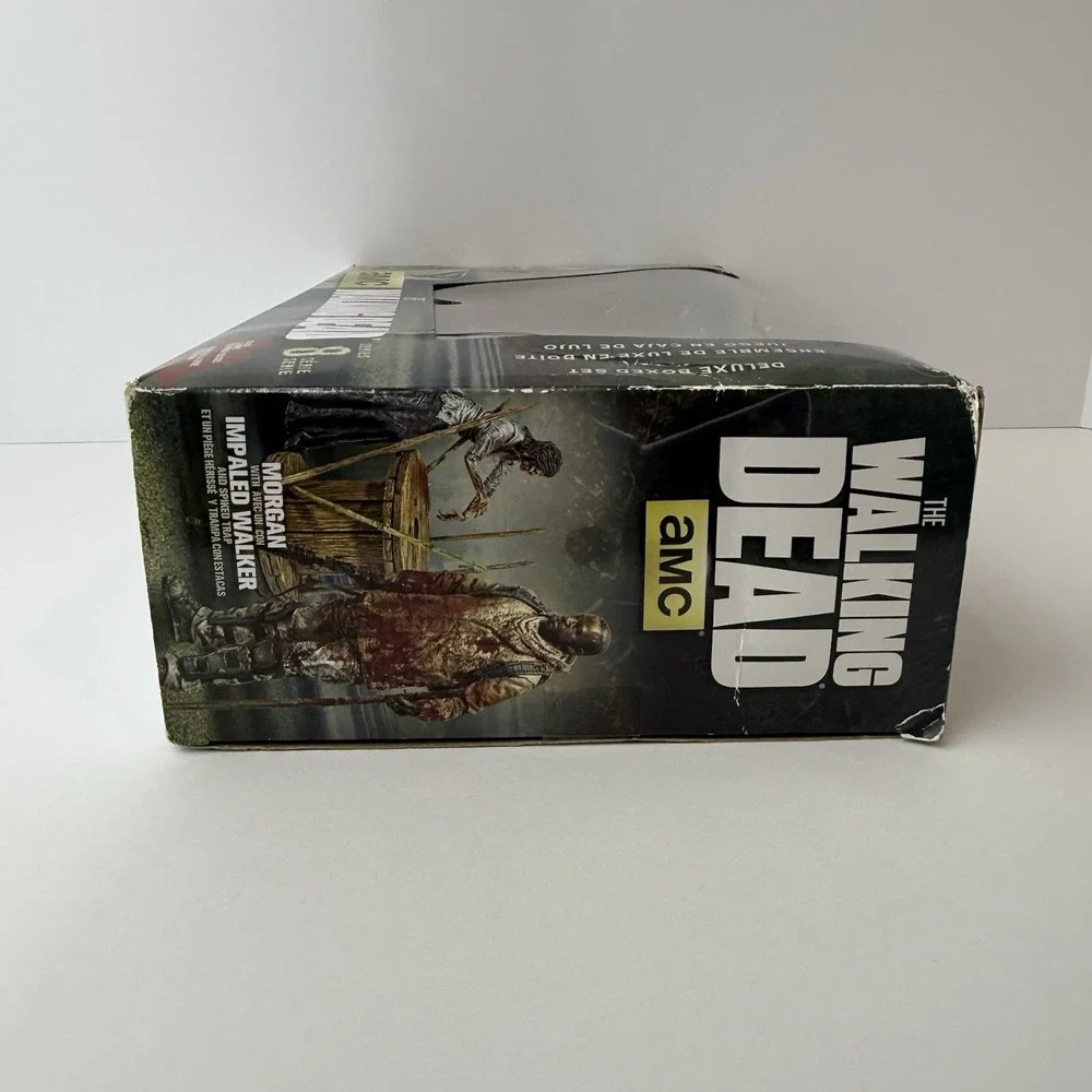 The Walking Dead Morgan with Impaled Walker Deluxe Figure Box Set AMC McFarlane